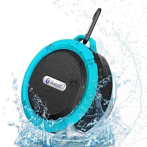 sport 3w mini shower waterproof speaker with sucker