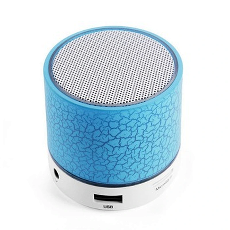 Handfree call wireless rechargeable round BT gift mini speaker