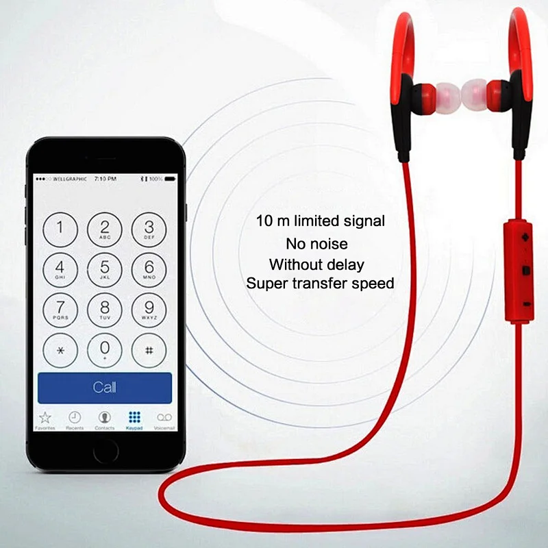 SGS CE ROHS certificate wireless mic earphones music headset