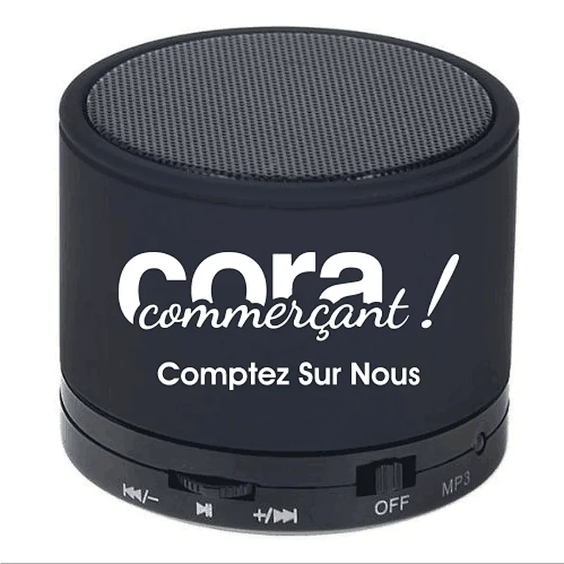promotion gift logo round mini wireless s10 speaker