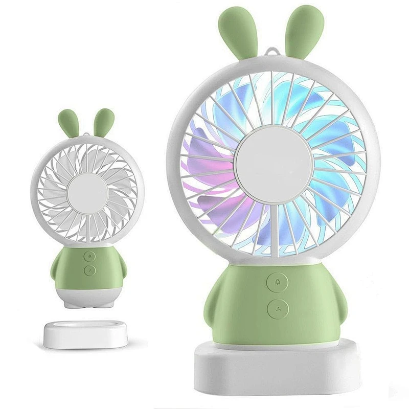 portable Funny cartoon rabbit  usb mini fan for kid