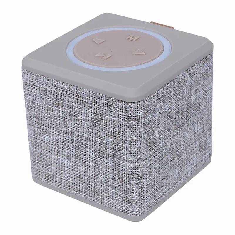 New 5W Fabric Cloth Cube Wireless Speaker