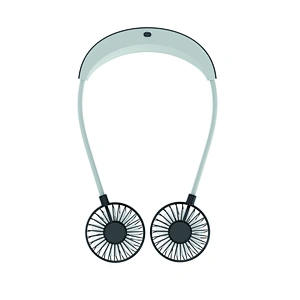 sport outdoor neckband handing usb charge lazy mini hands free fans