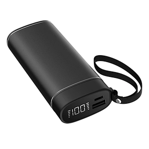 KINGSTAR K010C Private Label high capacity battery portable LCD screen wireless 5.0 tws earbuds with power bank function