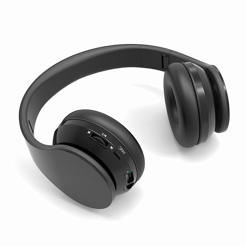 Custom  Logo Over Ear Noise Cancelling Stereo Wireless Headphone