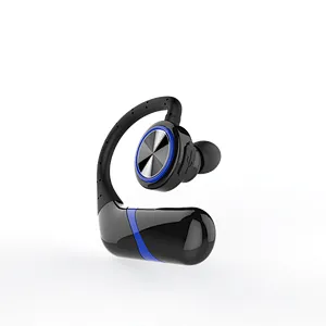 Handsfree Wireless Smart Touch Control Stereo TWS Blue tooth Earphones With Mic