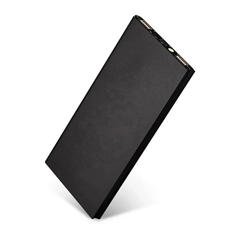 Free Sample  Battery usb Charger Power Bank mini Metal portable ultrathin Power banks 8000mah