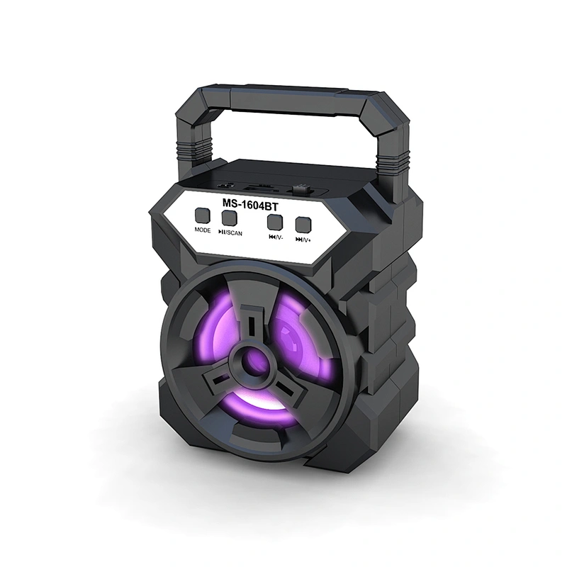 Wholesale Wireless Mini Handsfree Plastic Small Trolley Active Bluetooth Speaker