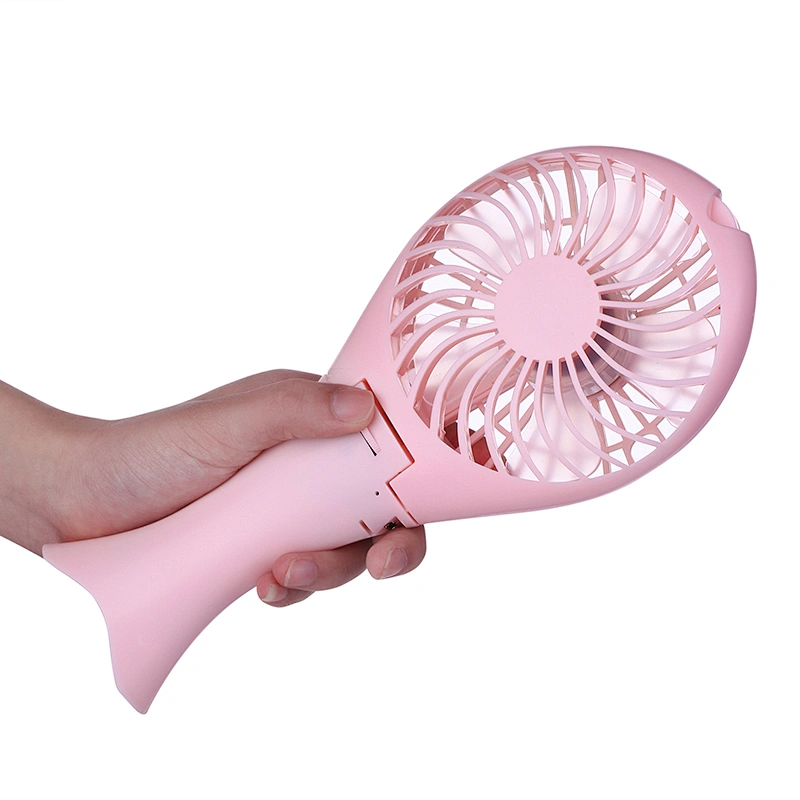 oem mini office outdoor travel camping folding handfan small portable rechargeable usb charging fish foldable Handheld fan