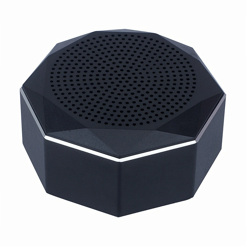 With Mic TF Card FM Radio AUX Mini Metal Wireless Bluetooth Speaker