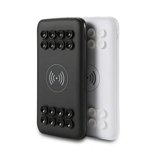 With Sucker Built-in Battery Wireless Charger 8000mah Power Bank