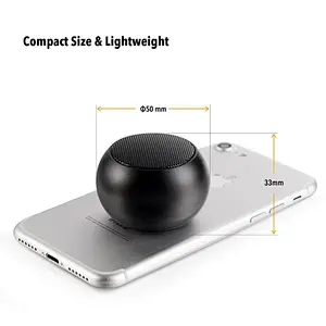 Eonline Metal Bluetooth Mini Speaker Wireless Portable Soundbox TWS True Wireless Loudspeaker Outdoor Speakers