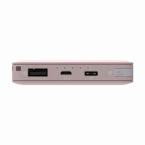 Bulit-in USB Cable Type C Port 7200mah Wireless Charger Power Bank