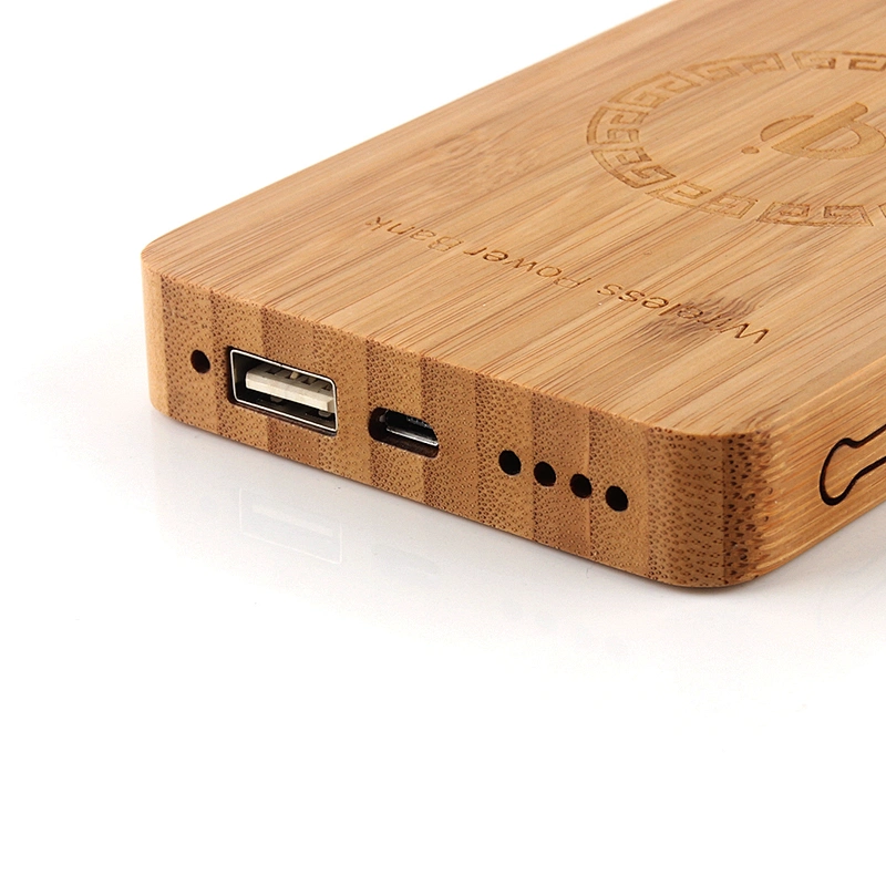 OEM 6000mah Power Bank Fast Charger QI Wireless Charger
