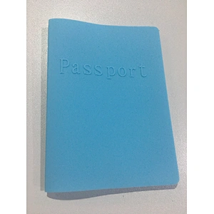Custom Color Passport Holder Silicone Passport Case Cover