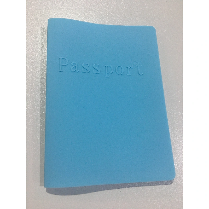 Custom Color Passport Holder Silicone Passport Case Cover