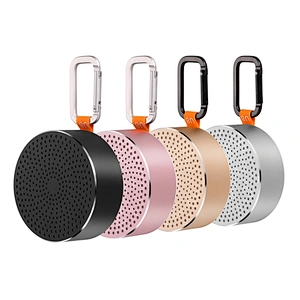 Mini 4.0 Bluetooth Wireless Subwoofer Aluminium Alloy Round Blue Tooth Portable Bass Metal Grill U8 Wireless Outdoor Speaker
