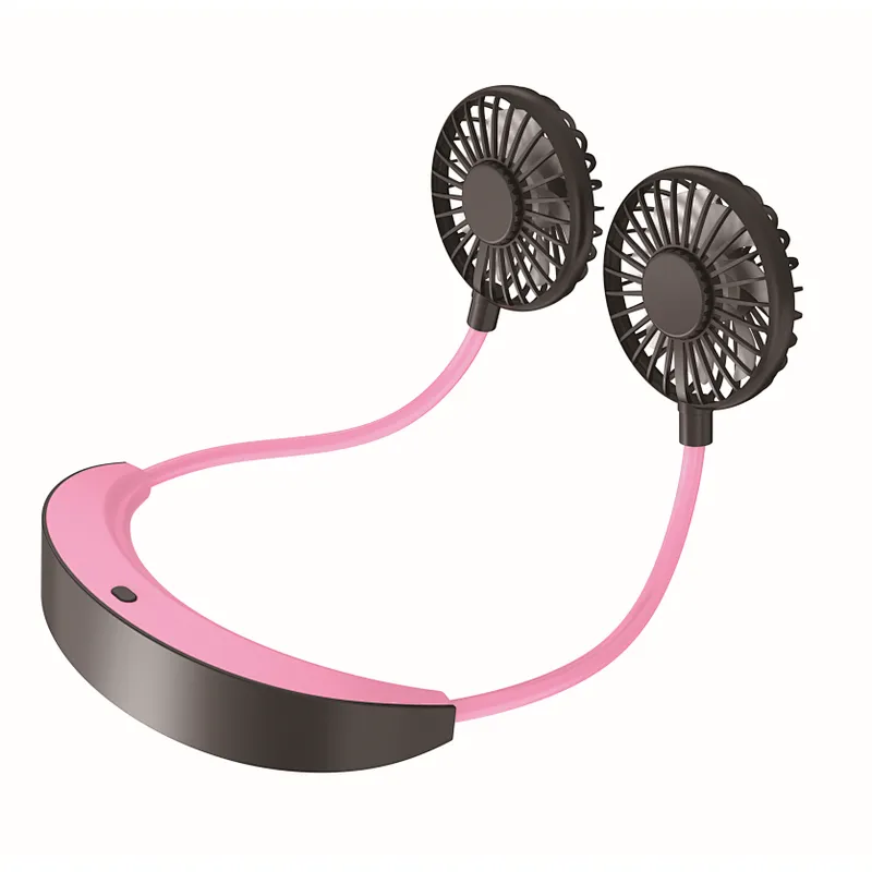 Promotion Gifts Handheld Electric Charging Portable Table Desk Office Fan Table Mini USB Rechargeable Stand NeckBand Fan