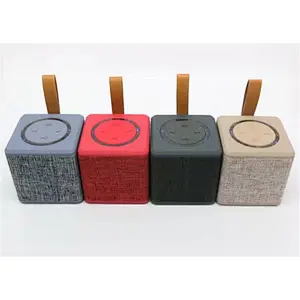 New 5W Fabric Cloth Cube Wireless Speaker