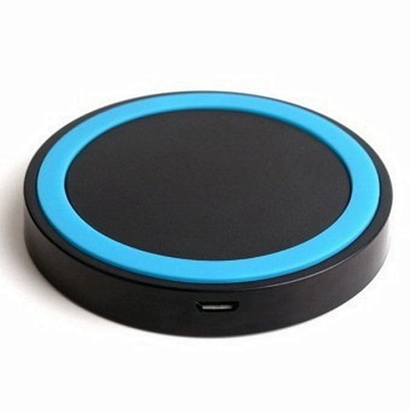 Factory Price Cheap Mini Round Qi Mobile Phone Wireless Charger