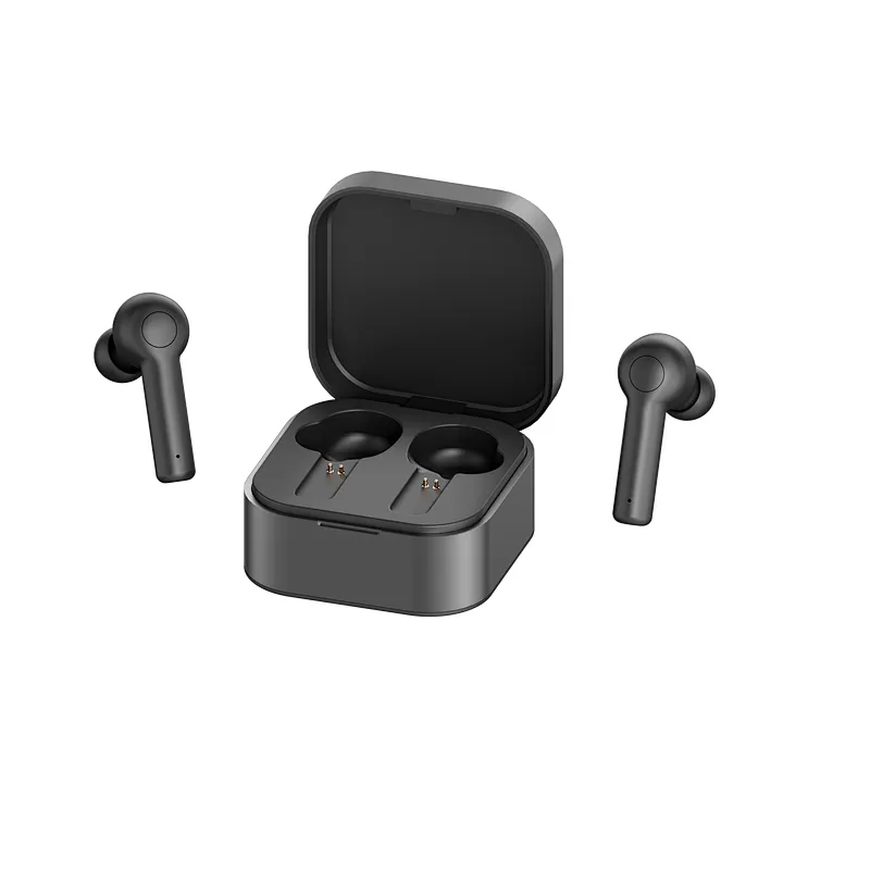 OEM Aluminum Square Stereo Bass Wireless TWS Bluetooth Headset Headphone