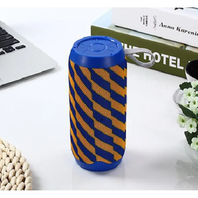 Rechargeable 5W Super Bass Canvas Grill Cloth Wireless Speaker
