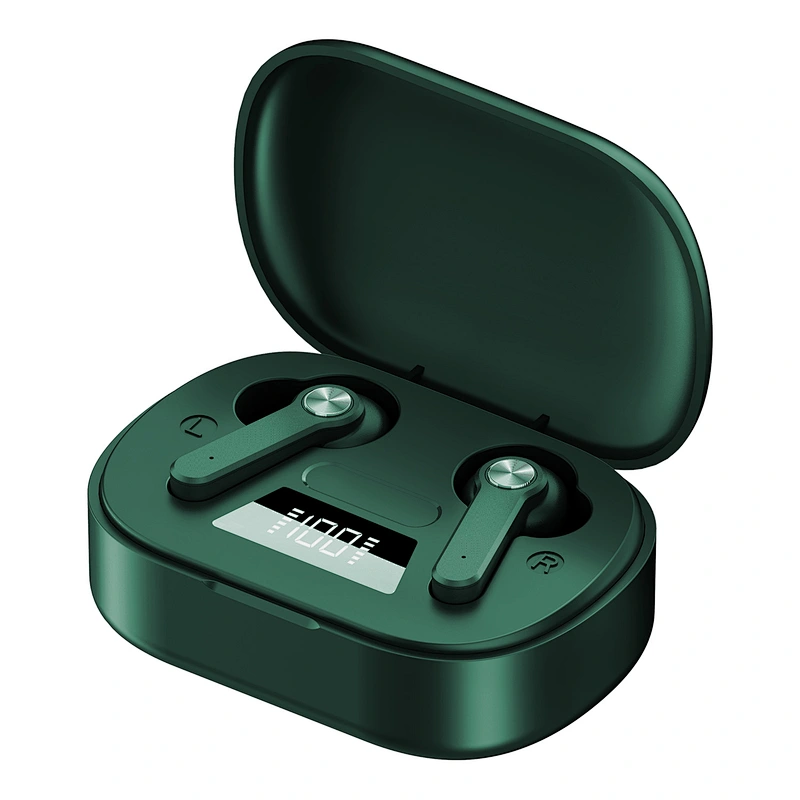 TWS LED Wireless Earbuds Mini Ear Buds Headset Earphone with 2600mAh Power Bank Bluetooth Headphone