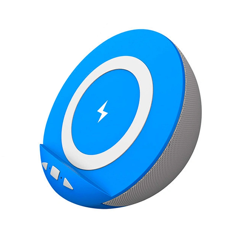 With USB Port Portable Wireless Charging Powerbank Bluetooth Speaker