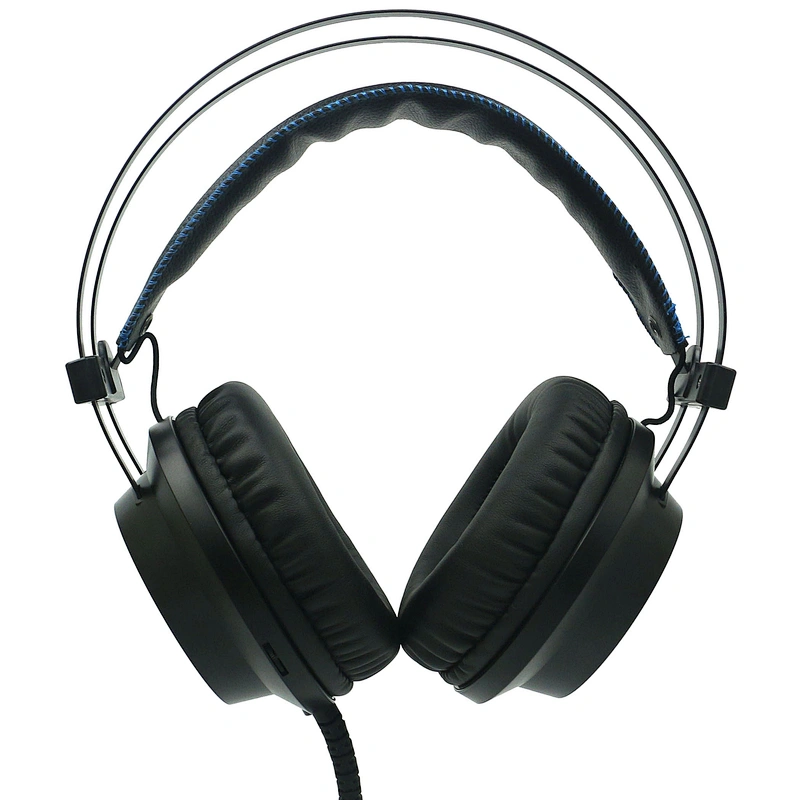 On Ear Earphone Stereo Sound Noise Cancelling PU Razer USB Headset 7.1 LED Surround Sound Wired DJ Mic Gaming Headset Headphone
