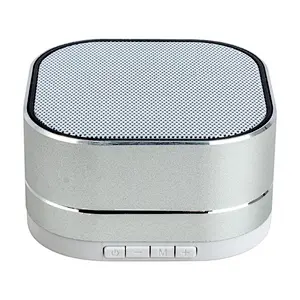 Super Bass Square Aluminium Metal Mini Wireless Bluetooth Speaker