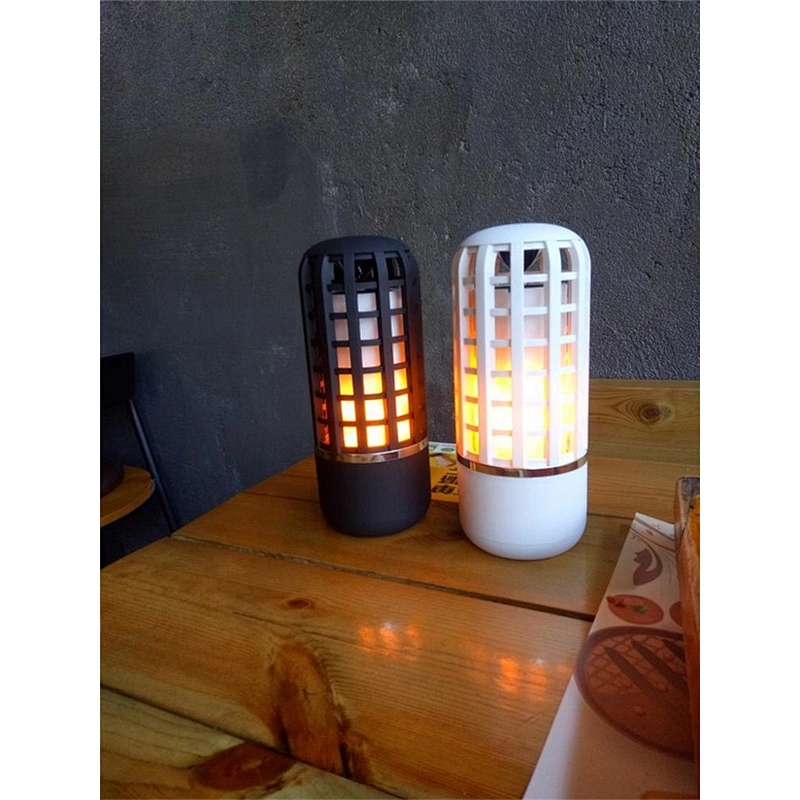 Outdoor Waterproof Night Light Wireless Led Dancing Flame Speaker
