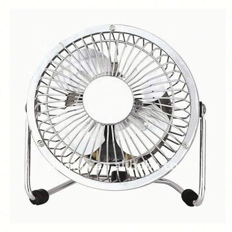Electric PC Home Appliances Round Adjustable Mini 4 INCH USB Desk Fan
