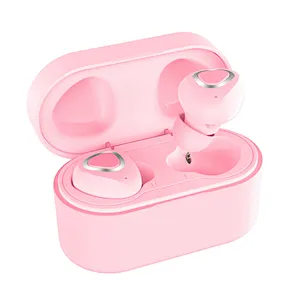 Factory Mini In Ear Triangle TWS Bluetooth 5.0 Wireless Earbuds Headphones Earphone