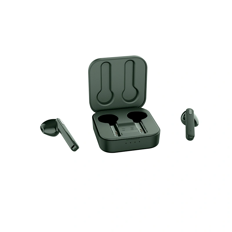 square charging Box TWS earbuds Mic 5.0 True Wireless Headphones