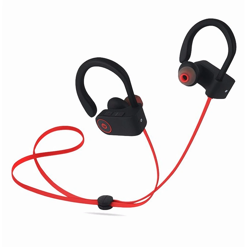 super bass comfortable eva case wireless sport earhook earphone