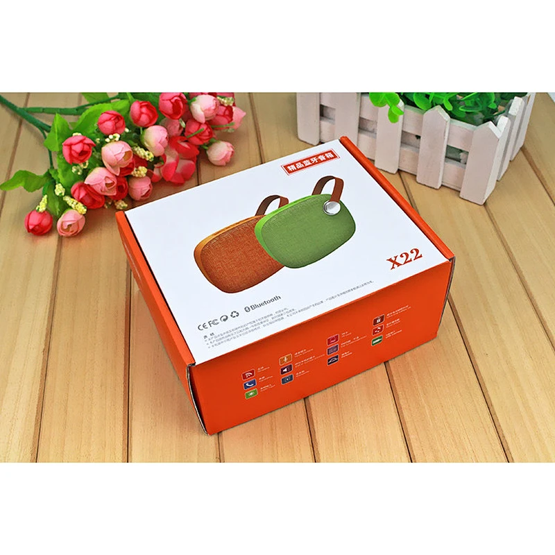 oem odm outdoor waterproof stereo wireless portable fabric speakers