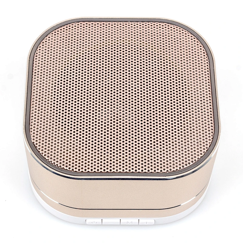 Promotional speaker portable mini metallic music wireless speakers