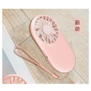 best product 2019 Promotion gift handy led battery fan usb powered fan 3 Adjust Speed thin portable usb mini rechargeable fan