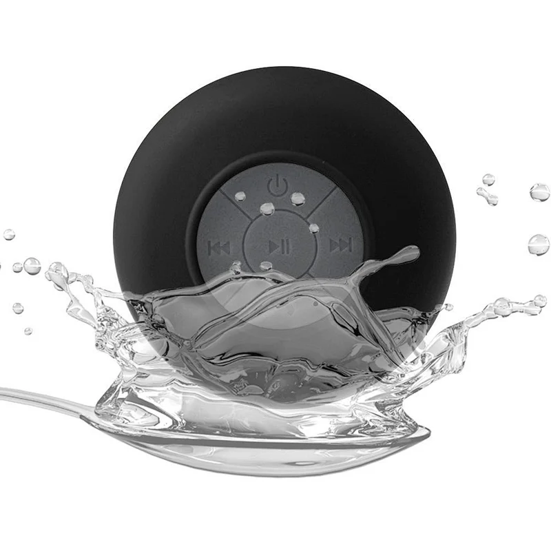 customaization round  portable wireless bluetooth waterproof speaker