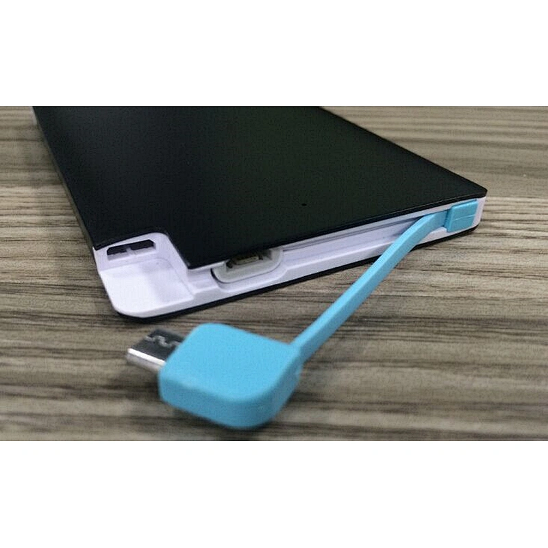 oem  tablet Ultra Slim Powerbank Credit Card Shape 4000mah aluminum power banks usb
