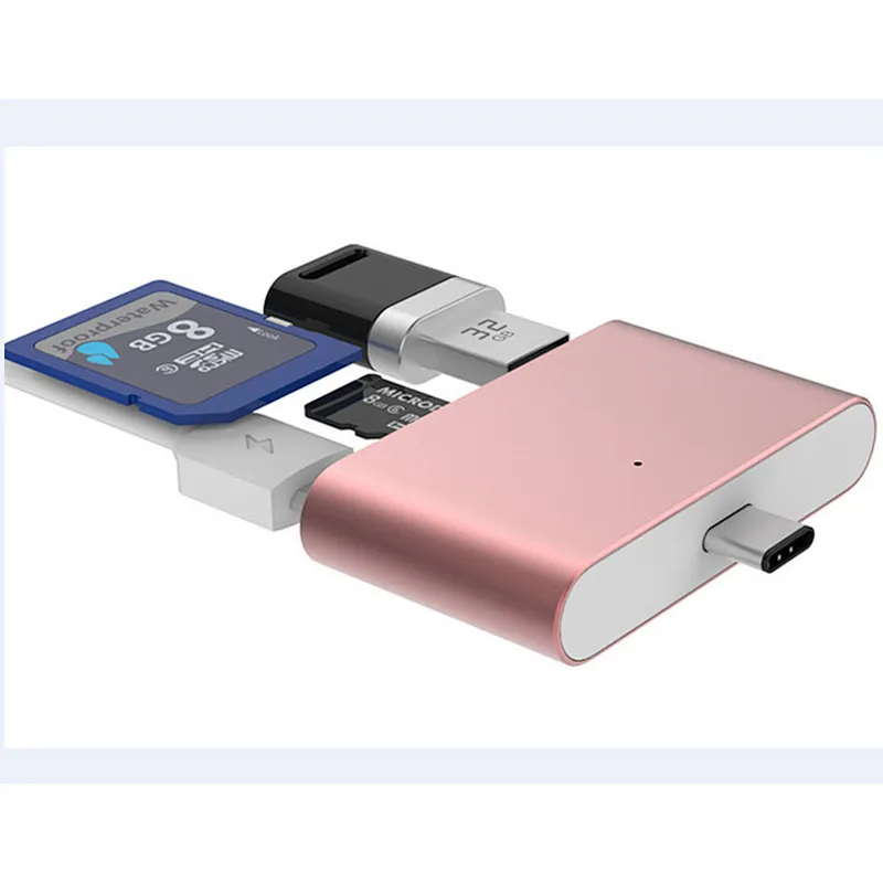 Computers Laptops 5 Ports Multi Function USB HUB Type C Adapter