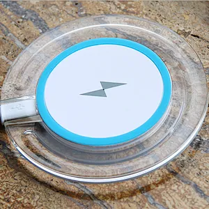 Hot sale Crystal Desktop Wireless Pad Charger