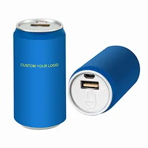 Promotion Wireless Stereo Full Printing Mini Tin Can Drink USB Aluminum Alloy Portable OEM Bluetooth Beer Speaker