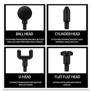YOUMAY Custom Logo Fitness Calf Foot Massager Rechargeable Battery Electric Fascial Gun