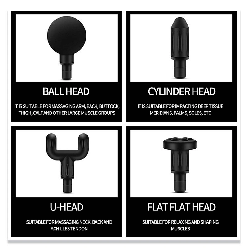 YOUMAY Custom Logo Fitness Calf Foot Massager Rechargeable Battery Electric Fascial Gun