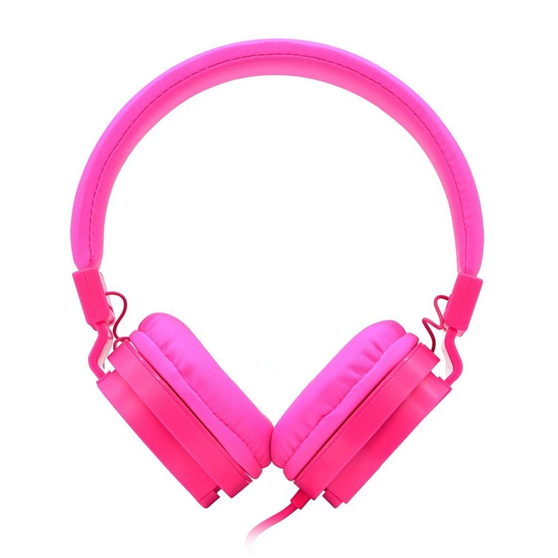 mobile phone Colorful wired folding cheap headband headphones