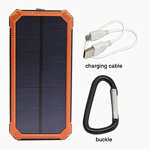 Waterproof Wholesales Cellphone solar power bank charger