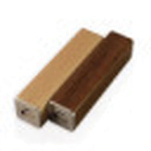 2600mah mini portable lipstick bamboo wood power bank