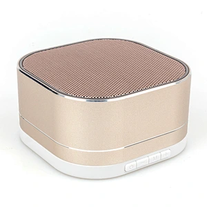 Promotional speaker portable mini metallic music wireless speakers