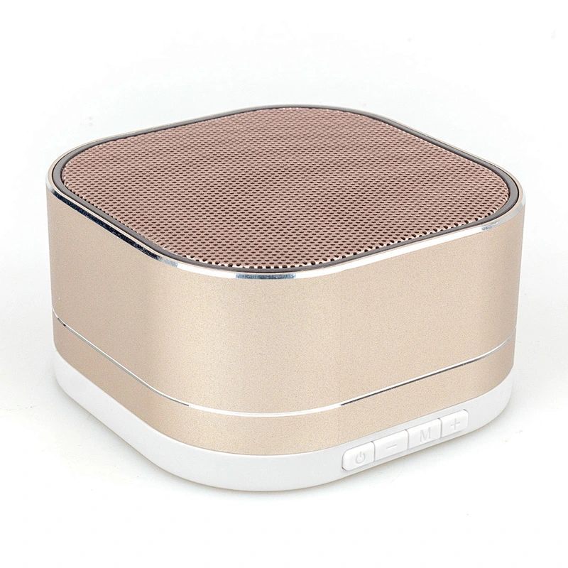 Promotional speaker portable mini metallic music wireless speakers